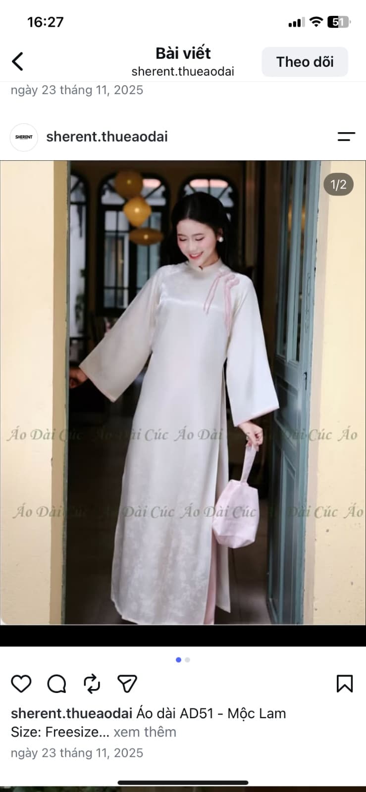 AD51 Mộc Lam hồng