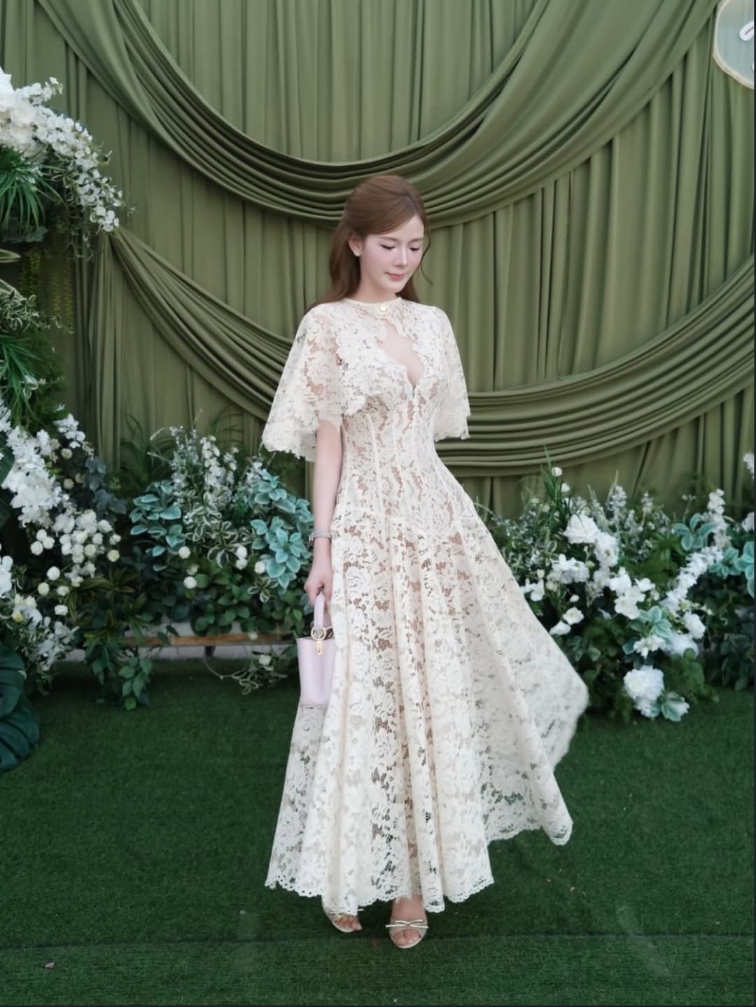 Paris Cape dress